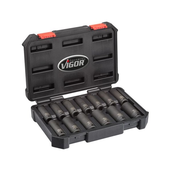 Vigor Krafthylsor, sats V5550L, Universal VIGOR Vigor Krafthylsor, sats V5550L, Universal VIGOR