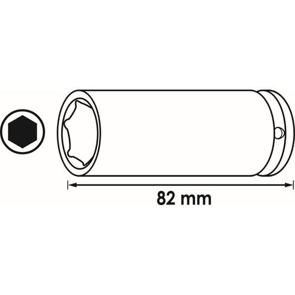 Vigor Krafthylsor, sats V5550L, Universal VIGOR Vigor Krafthylsor, sats V5550L, Universal VIGOR