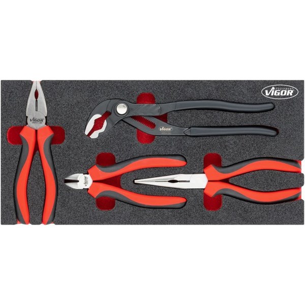 Vigor Tång-sats V5633N, Universal VIGOR