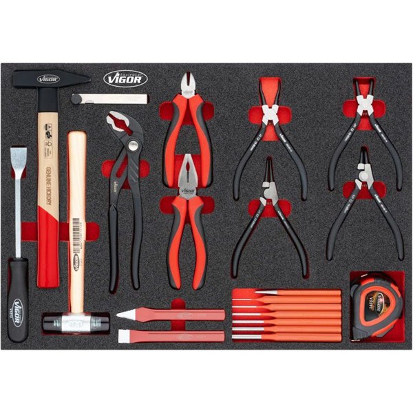 Vigor Verktygssats V5637N, Universal Vigor V5637N VIGOR Vigor Verktygssats V5637N, Universal Vigor V5637N VIGOR