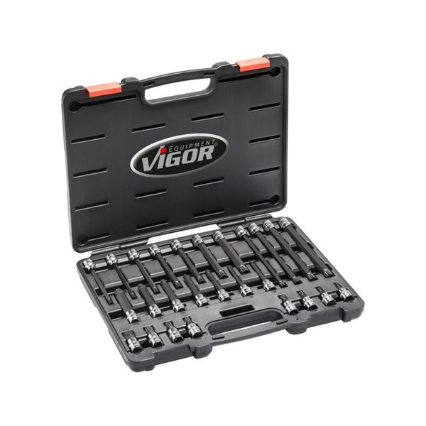 Vigor Hylsnyckelsats V6018, Universal VIGOR