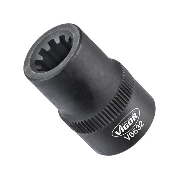 Vigor Hylsnyckel, bromsok V6632, Universal VIGOR