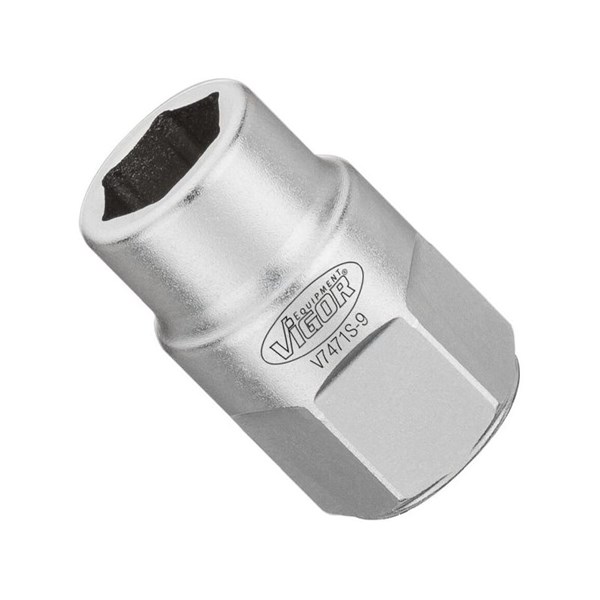 Vigor Hylsnyckel, bromsok 9mm V7471S-9, Universal VIGOR
