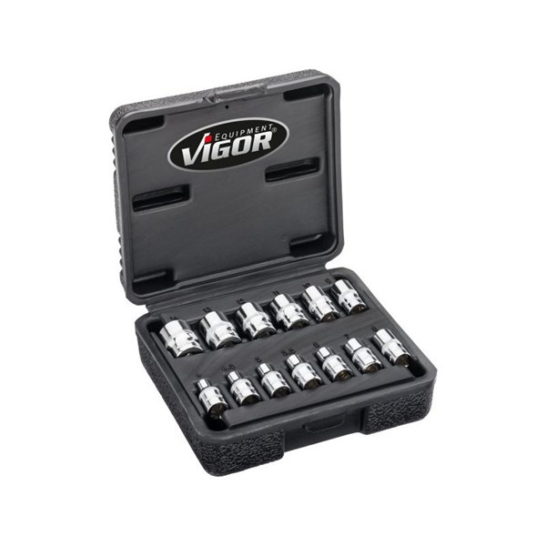 Vigor Hylsnyckelsats V7514/13, Universal Vigor V7514/13 VIGOR