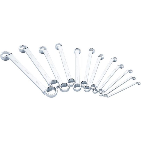 Ringnyckelsats, dubbla 12st V7750/12, Universal Vigor V7750/12 VIGOR