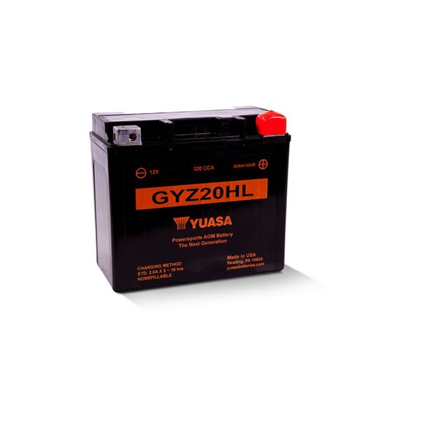 MC Batteri 12V Yuasa GYZ20HL YUASA MC Batteri 12V Yuasa GYZ20HL YUASA