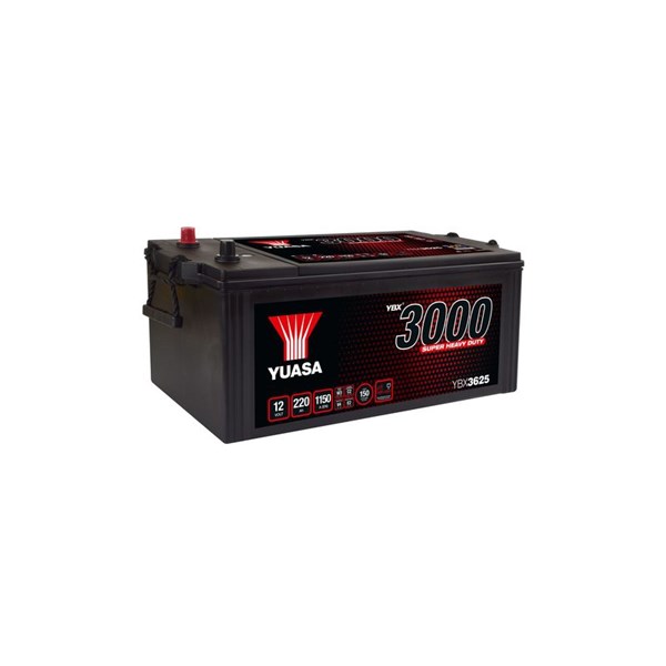 Lastbilsbatteri, Universal 12V Yuasa YBX3625 YUASA