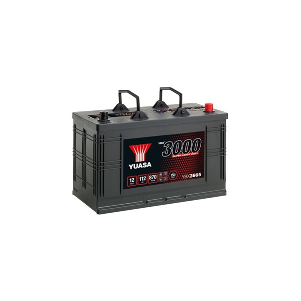 Lastbilsbatteri 12V Yuasa YBX3665 YUASA