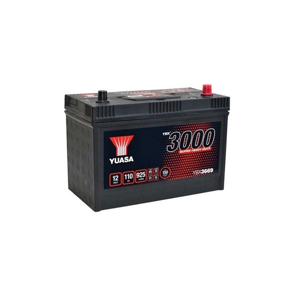 Lastbilsbatteri, Universal 12V Yuasa YBX3669 YUASA