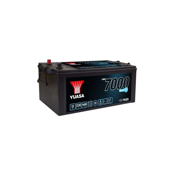 Lastbilsbatteri, Universal 12V Yuasa YBX7625 YUASA