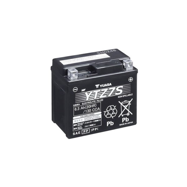 MC Batteri 12V Yuasa YTZ7S YUASA MC Batteri 12V Yuasa YTZ7S YUASA