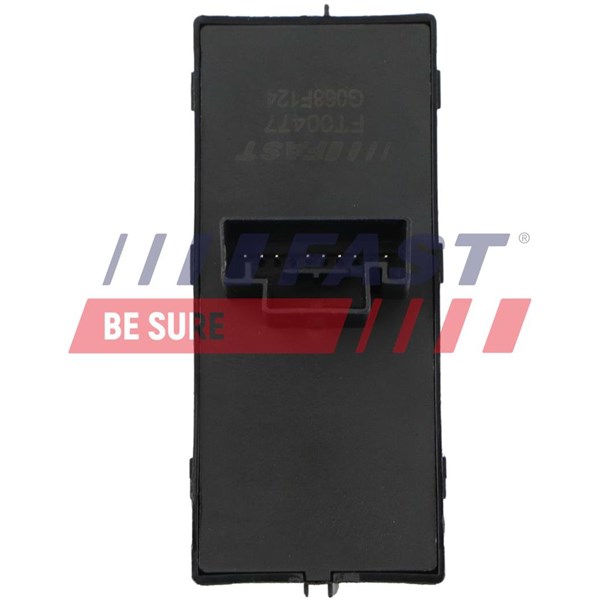 Brytare, fönsterhiss 12V, Vänster fram Fast FT00477 FAST Brytare, fönsterhiss 12V, Vänster fram Fast FT00477 FAST