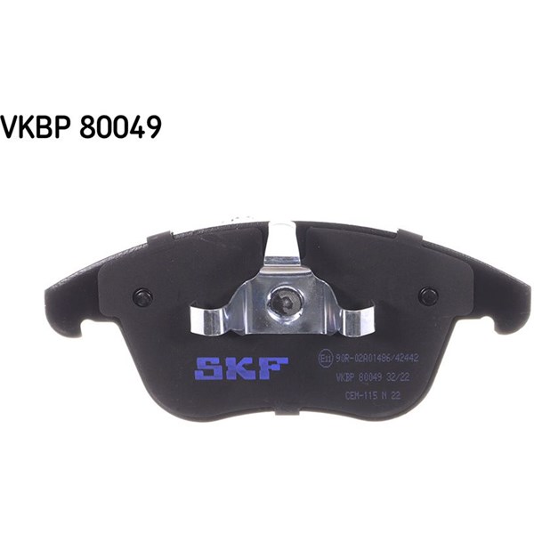 Bromsbeläggsats, Framaxel Skf VKBP 80049 SKF Bromsbeläggsats, Framaxel Skf VKBP 80049 SKF