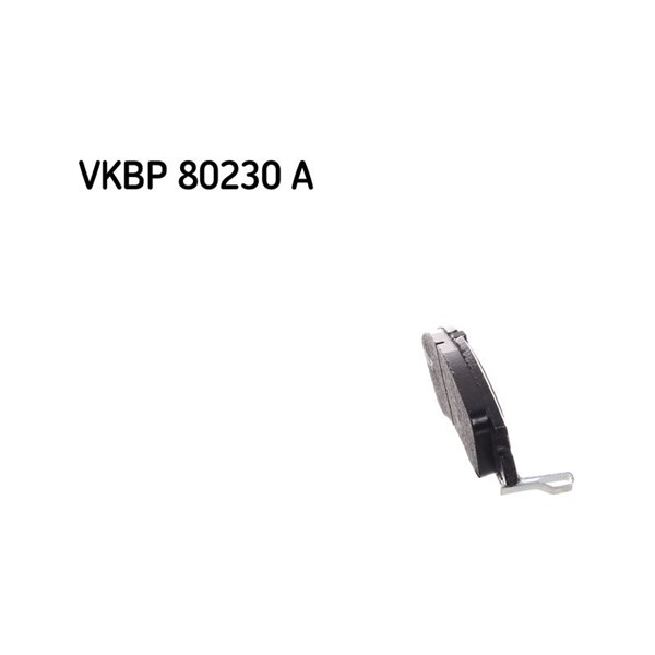 Bromsbeläggsats, Framaxel Skf VKBP 80230 A SKF