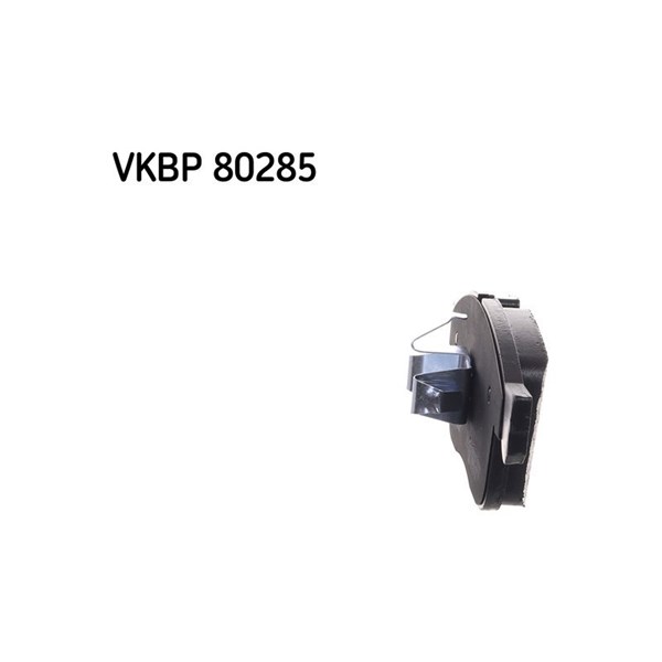 Bromsbeläggsats, Framaxel Skf VKBP 80285 SKF Bromsbeläggsats, Framaxel Skf VKBP 80285 SKF