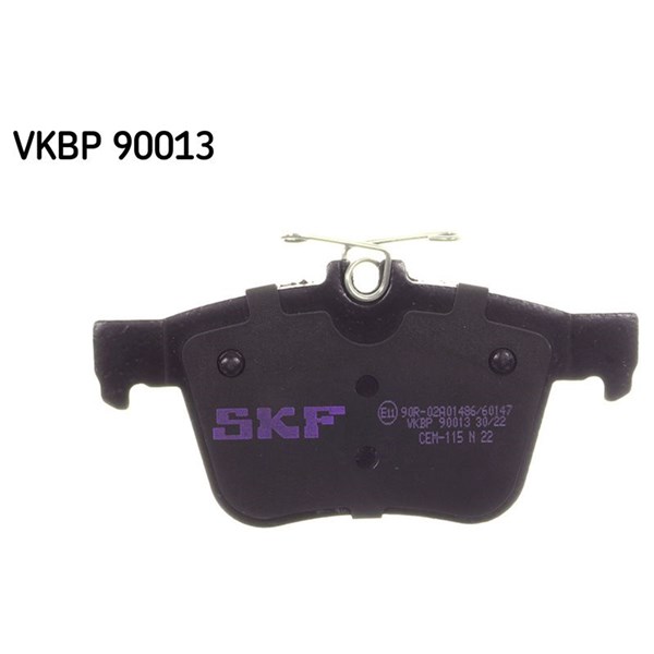 Bromsbeläggsats, Bakaxel, Framaxel Skf VKBP 90013 SKF