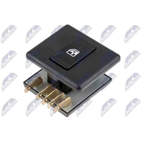 Brytare, fönsterhiss 12V, Passagerarsida Nty EWS-FT-051 NTY