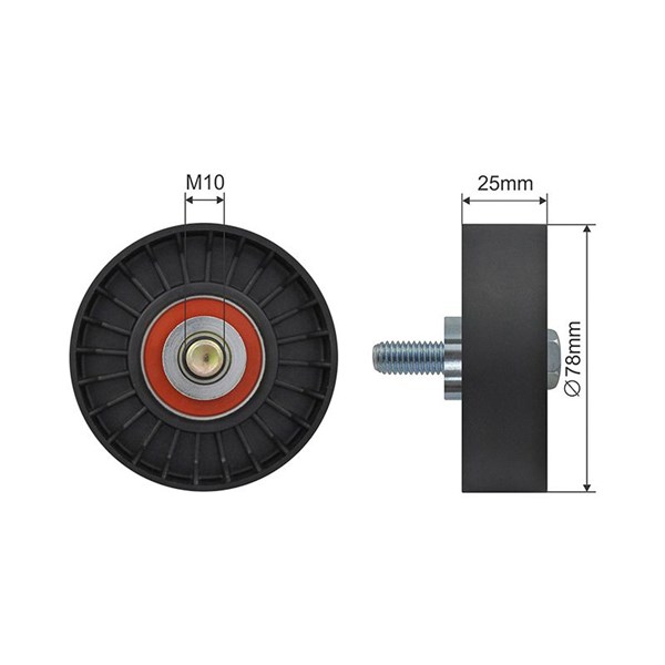 Spännrulle, Drivrem Nty RNK-CT-051 NTY