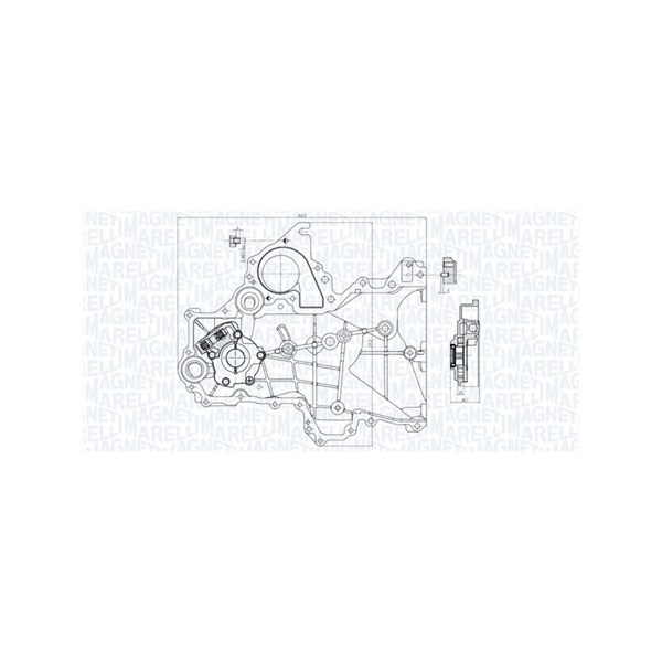 Oljepump Magneti marelli 351516000155 MAGNETI MARELLI Oljepump Magneti marelli 351516000155 MAGNETI MARELLI