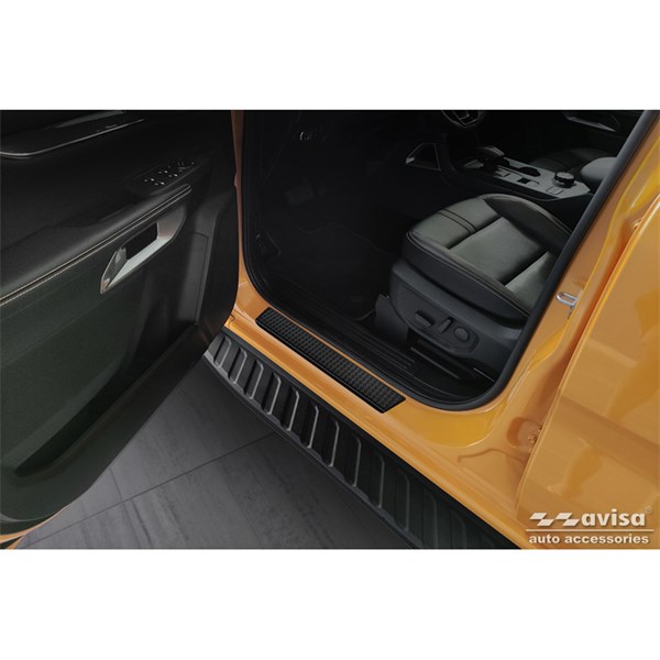 Dörrtröskelskydd Ford Ranger VI & VW Amarok II, Fordonssida Dörrtröskelskydd Ford Ranger VI & VW Amarok II, Fordonssida