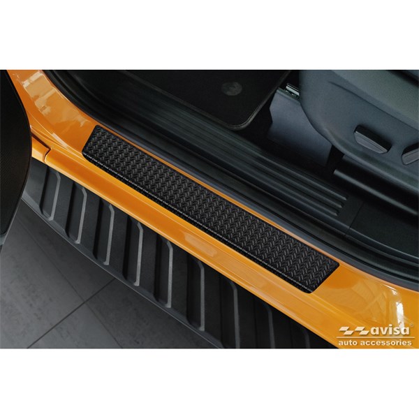 Dörrtröskelskydd Ford Ranger VI & VW Amarok II, Fordonssida Dörrtröskelskydd Ford Ranger VI & VW Amarok II, Fordonssida
