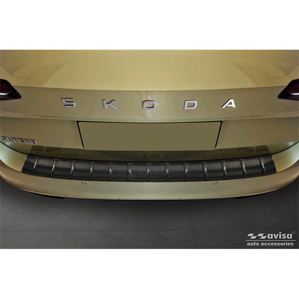 Övertäck, Stötfångare Skoda Superb IV Combi 2023-, Bak