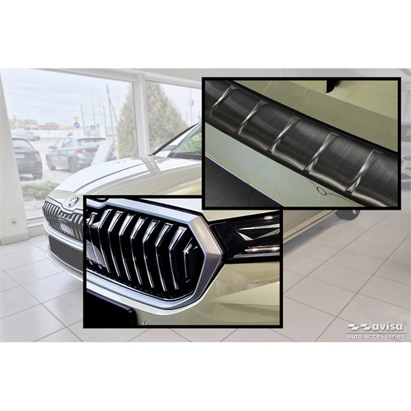 Övertäck, Stötfångare Skoda Superb IV Combi 2023-, Bak