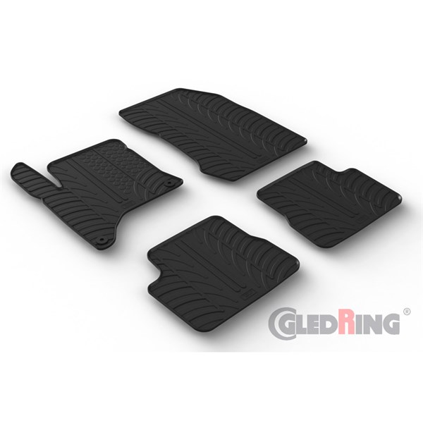 Gummimatta, kupé Opel Corsa F MHEV 2024-, Fram eller bak Gledring GledRing Gummimatta, kupé Opel Corsa F MHEV 2024-, Fram eller bak Gledring GledRing