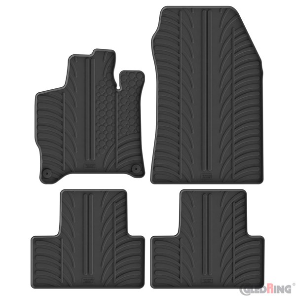 Gummimatta, kupé Opel Astra L HB 5-doors MHEV 2024-, Fram eller b GledRing Gummimatta, kupé Opel Astra L HB 5-doors MHEV 2024-, Fram eller b GledRing