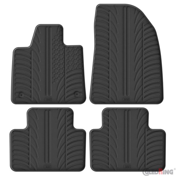 Gummimatta, kupé Volvo EX30 2023-, Fram eller bak Gledring GL 039 GledRing Gummimatta, kupé Volvo EX30 2023-, Fram eller bak Gledring GL 039 GledRing