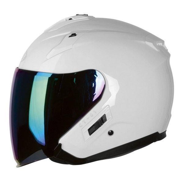 Mc Hjälm Ozone Open Face CT-01 Vit M, Universal