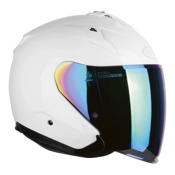 Mc Hjälm Ozone Open Face CT-01 Vit M, Universal