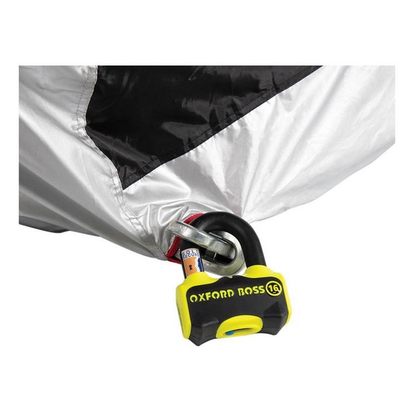 MC skydd Oxford Aquatex CV204 silversvart L, Universal