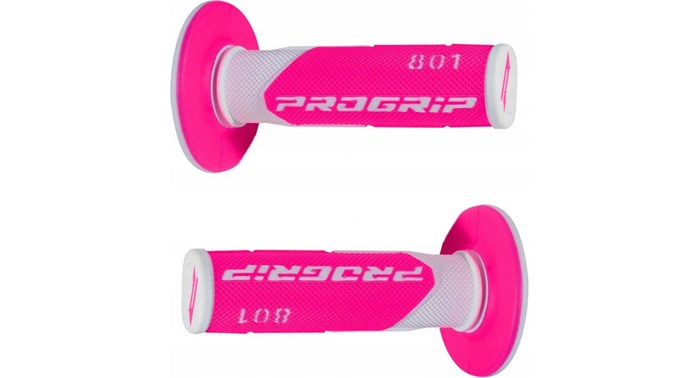 MC handtag Progrip Pg801 Cross (801-243) vit-rosa, Universal