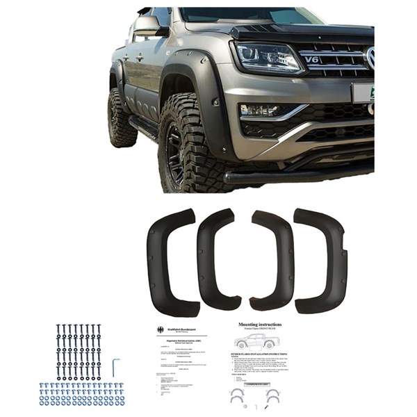 Stänkskärmsbreddare Set VW Amarok MK1 Facelift 2016-2022 Oneway O OneWay Stänkskärmsbreddare Set VW Amarok MK1 Facelift 2016-2022 Oneway O OneWay