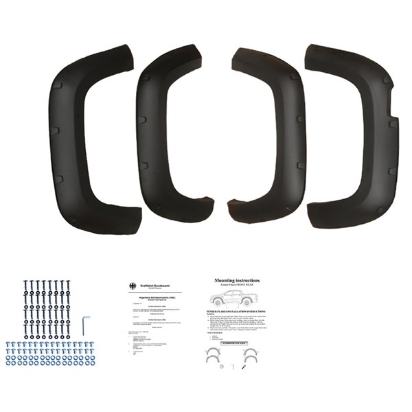 Stänkskärmsbreddare Set VW Amarok MK1 Facelift 2016-2022 Oneway O OneWay Stänkskärmsbreddare Set VW Amarok MK1 Facelift 2016-2022 Oneway O OneWay