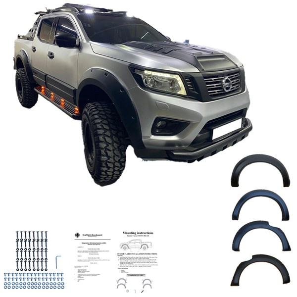 Stänkskärmsbreddare Set Nissan Navara NP300 (D23) 2017-2021 Onewa OneWay