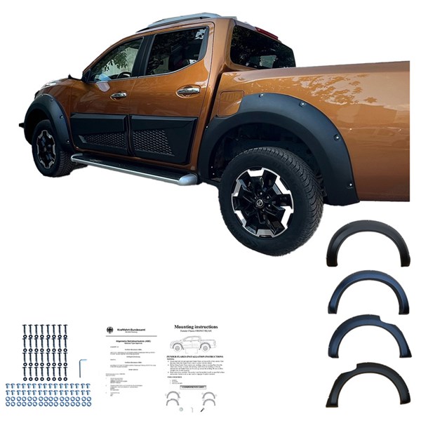 Stänkskärmsbreddare Set Nissan Navara NP300 (D23) 2017-2021 Onewa OneWay