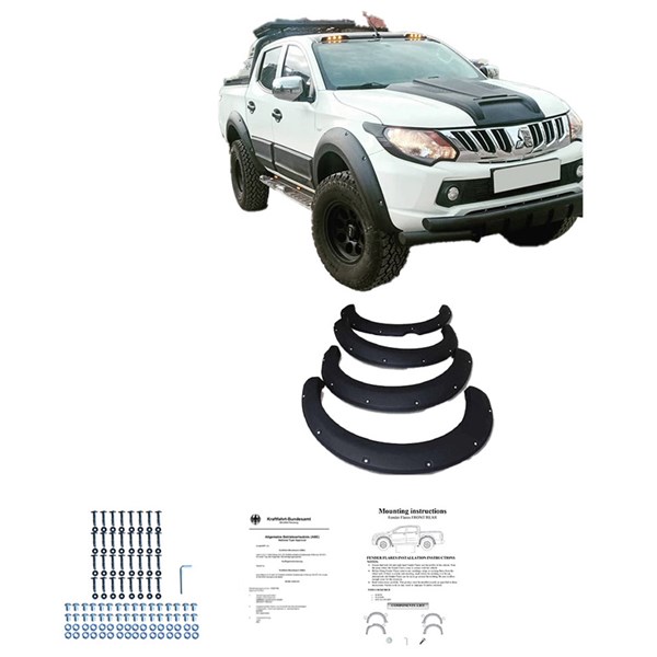 Stänkskärmsbreddare Mitsubishi L200 tr5/Fiat Fullback 15-19 Onewa OneWay Stänkskärmsbreddare Mitsubishi L200 tr5/Fiat Fullback 15-19 Onewa OneWay