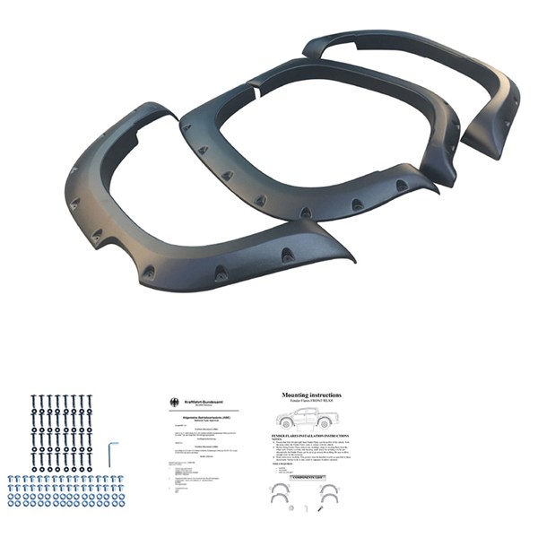 Stänkskärmsbreddare Set Mitsubishi L200 Triton 6 2019- Oneway OW OneWay Stänkskärmsbreddare Set Mitsubishi L200 Triton 6 2019- Oneway OW OneWay