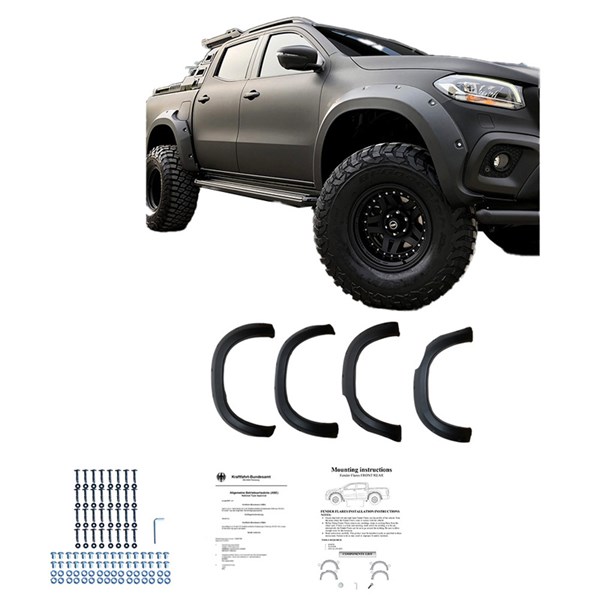 Stänkskärmsbreddare Set Mercedes X-Class W470 2017- Oneway OW FF0 OneWay Stänkskärmsbreddare Set Mercedes X-Class W470 2017- Oneway OW FF0 OneWay