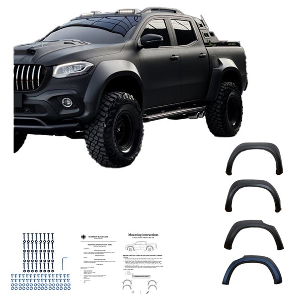 Stänkskärmsbreddare Set Mercedes X-Class W470 2017- Oneway OW FF0 OneWay Stänkskärmsbreddare Set Mercedes X-Class W470 2017- Oneway OW FF0 OneWay