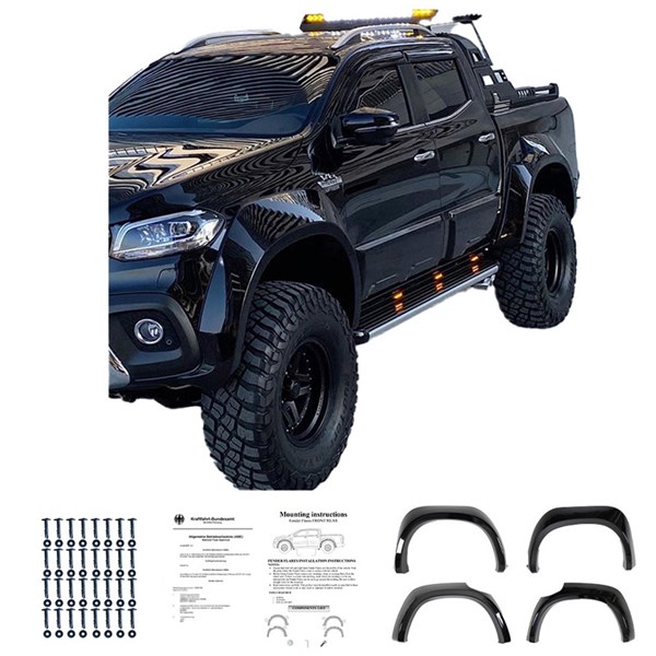 Stänkskärmsbreddare Set Mercedes X-Class W470 2017- Oneway OW FF0 OneWay
