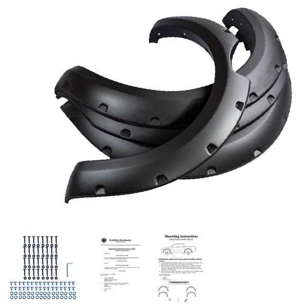 Stänkskärmsbreddare Set Isuzu D-Max II 2012-2019 Oneway OW FF0200 OneWay Stänkskärmsbreddare Set Isuzu D-Max II 2012-2019 Oneway OW FF0200 OneWay