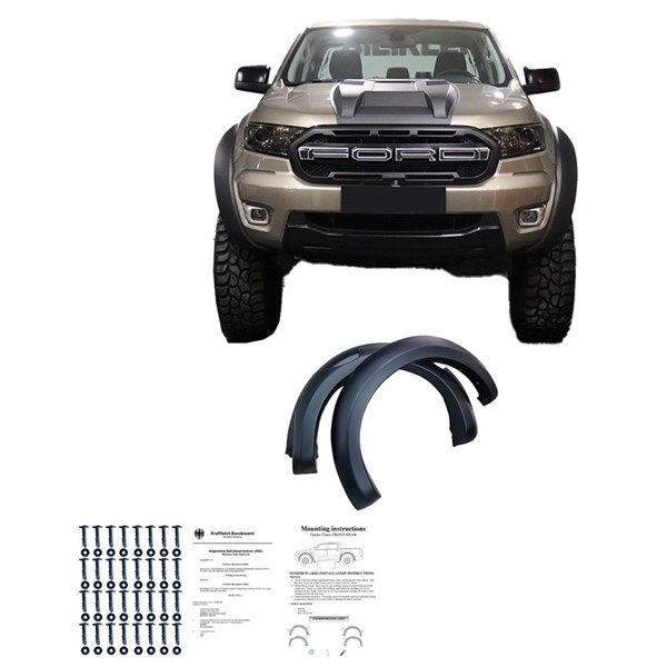 Stänkskärmsbreddare Set Ford Ranger T6/T7/T8 2012-2022 Oneway OW OneWay Stänkskärmsbreddare Set Ford Ranger T6/T7/T8 2012-2022 Oneway OW OneWay