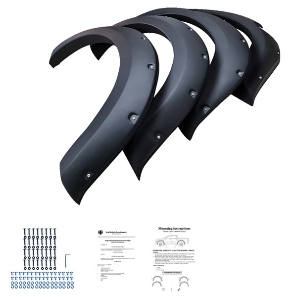 Stänkskärmsbreddare Set Ford Ranger T6/T7/T8 2012-2022 Oneway OW OneWay Stänkskärmsbreddare Set Ford Ranger T6/T7/T8 2012-2022 Oneway OW OneWay