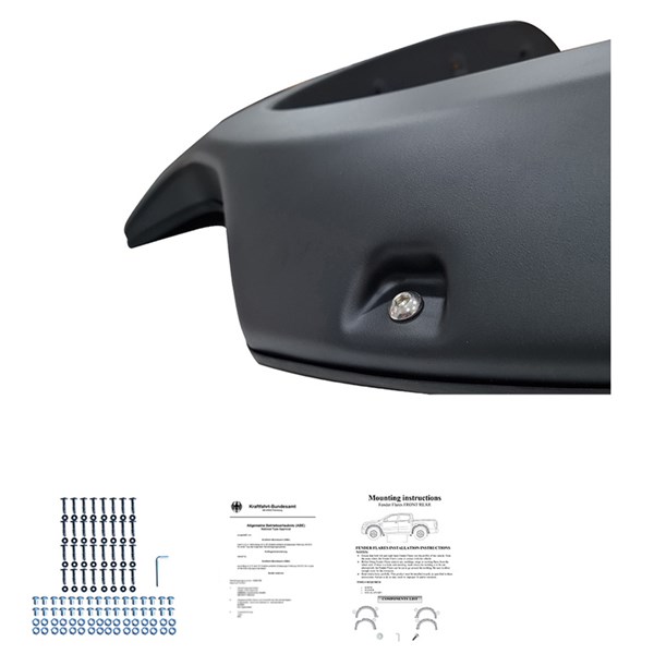Stänkskärmsbreddare Set Ford Ranger T6/T7/T8 2012-2022 Oneway OW OneWay Stänkskärmsbreddare Set Ford Ranger T6/T7/T8 2012-2022 Oneway OW OneWay