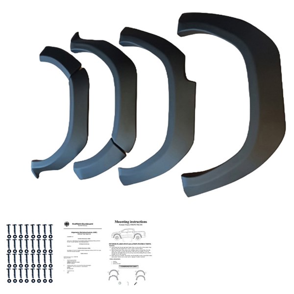 Stänkskärmsbreddare Set Toyota Hilux 2015-2020 Oneway OW FF02026 OneWay Stänkskärmsbreddare Set Toyota Hilux 2015-2020 Oneway OW FF02026 OneWay