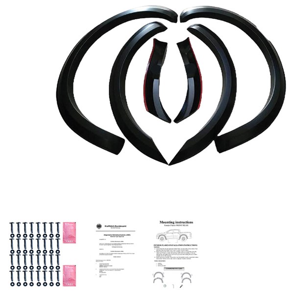 Stänkskärmsbreddare Set Ford Ranger T6/T7 2012-2019 Oneway OW FF0 OneWay Stänkskärmsbreddare Set Ford Ranger T6/T7 2012-2019 Oneway OW FF0 OneWay