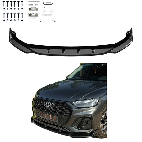 Front Spoiler Lip Audi SQ5 / Q5 S-Line (FY) FL 20-24 Oneway OW FS OneWay Front Spoiler Lip Audi SQ5 / Q5 S-Line (FY) FL 20-24 Oneway OW FS OneWay